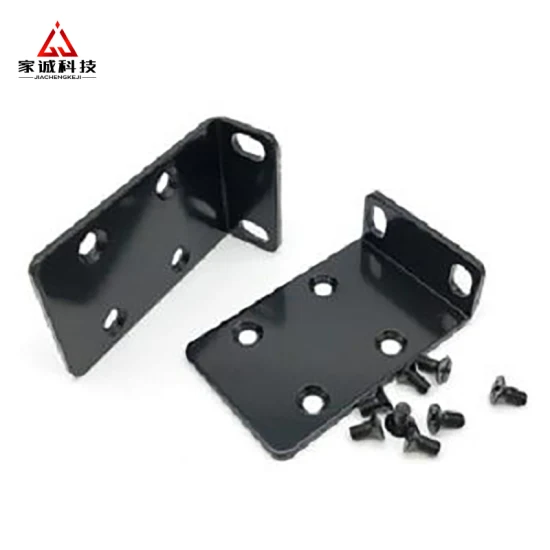 Foldable and Adjustable Precision Black Plated Metal Balcony Wall Mount Bracket
