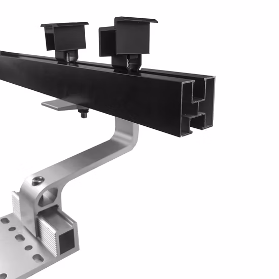 Chinese Aluminium PV Mount Structures Mounting Brackets Solar Mounting System for Color Steel Tile