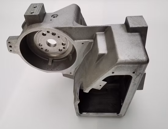 Aluminium Casting and Machining Support Bracket of Food Machinery